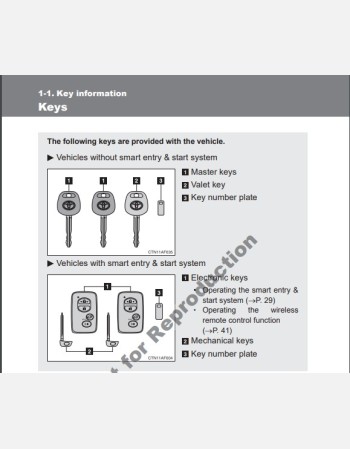 toyota kluger 2011 2012 & 2013 owners manual rhd